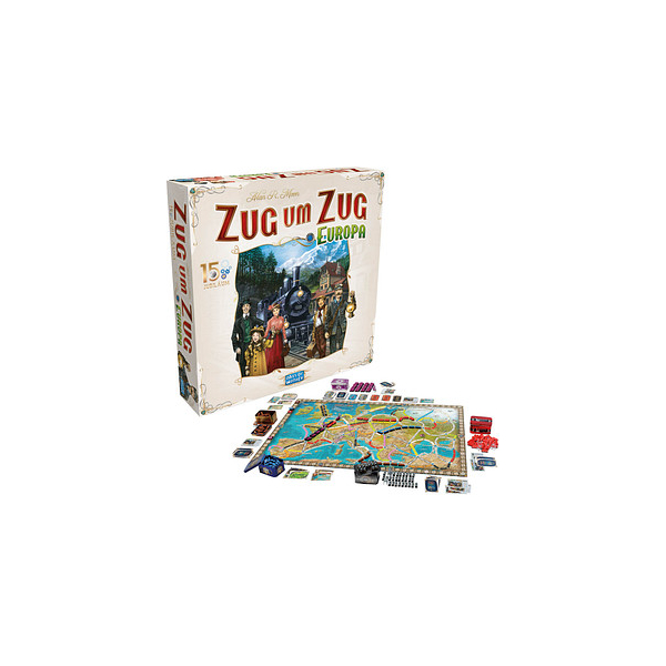 0824968203330 - Days of Wonder DOWD0022 - Zug um Zug Europa 15 Jubiläum 0824968203330 - Days of Wonder DOWD0022 - Zug um Zug Europa 15 Jubiläum