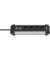 Steckdosenleiste 1391030400 Premium-Alu-Line, 1,8m, schwarz/silber