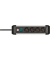 Steckdosenleiste 1391030400 Premium-Alu-Line, 1,8m, schwarz/silber