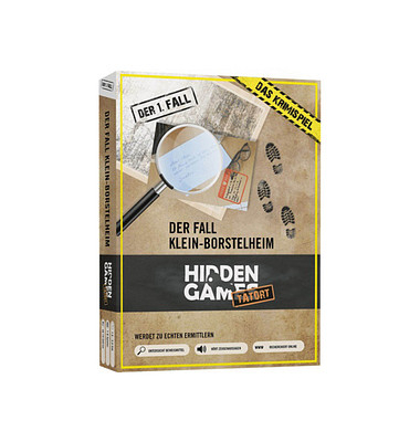 Hidden Games Tatort Krimispiel Fall 1 Der Fall Klein-Borstelheim Escape-Room Spiel