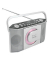 soundmaster RCD1755SI Tragbarer CD-Player