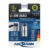 Akku Micro-USB 16340 850 mAh
