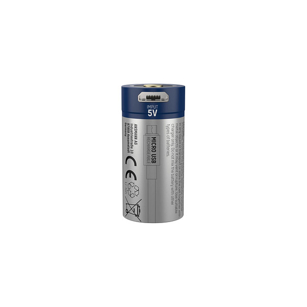 Ansmann Akku Li-Ion 16340 850 mAh micro USB - Batterien & Akkus