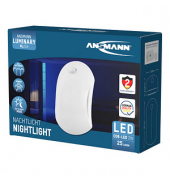 ANSMANN Mini LED-Sensor NL25B LED Nachtlicht weiß 9,0 cm