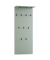 MÖBELPARTNER Wandgarderobe Janne 153015 grün Holz 9 Haken 50,0 x 120,6 cm