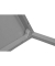 Gürkan Mehrzwecktisch grau Trapezform, Vierkantrohr grau, 160,0 x 80,0 x 75,0 cm