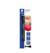 Permanentmarker Lumocolor, 350-9 BK-1, schwarz, 0,2+0,5mm 