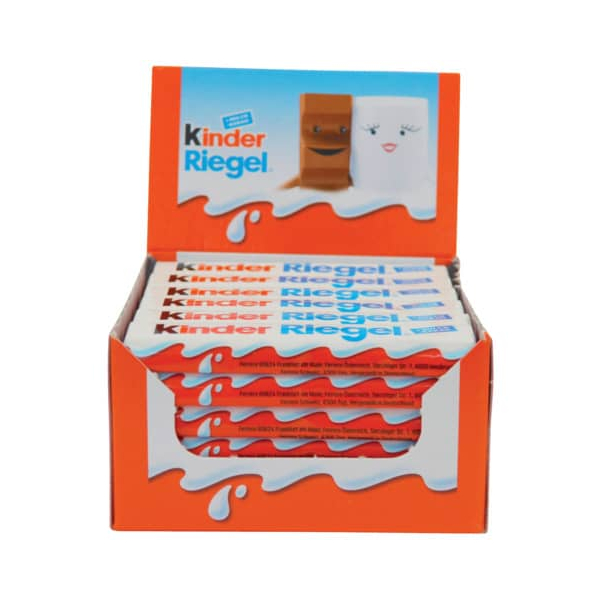 4008400223612 - Kinder Riegel Sahne Milchschokolade Schokoladenriegel 36 Stück à 21 g