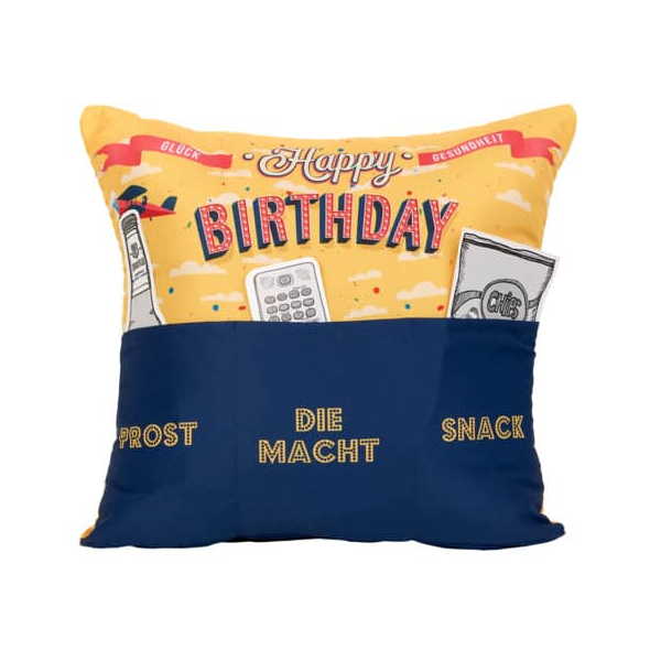 4250237387931 - Kissen mTaschen Geburtstag Retro 4250237387931 HERGO 4250237387931 - Kissen mTaschen Geburtstag Retro 4250237387931 HERGO