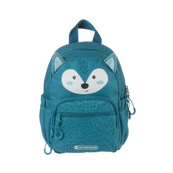 SCHNEIDERS Kinderrucksack 49460-064 Kids Mini, wolf, mit Reißverschluss 9002638227201 SCHNEIDERS