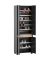 MÖBELPARTNER Cosmo Schuhschrank anthrazit, eiche keine Fachböden 33,0 cm164,5 cm