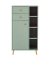 MÖBELPARTNER Badschrank Bjarne pastellgrün 60,2 x 33,1 x 113,4 cm