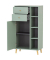 MÖBELPARTNER Badschrank Bjarne pastellgrün 60,2 x 33,1 x 113,4 cm
