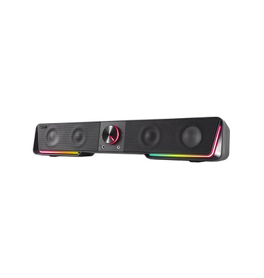  Soundbar GRAVITY RGB Stereo SL-830200-BK, schwarz
