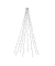 Lichterkette 31040 NewTec, 200 LEDs, Länge 1,5m, warmweiß