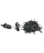 Lichterkette 31040 NewTec, 200 LEDs, Länge 1,5m, warmweiß