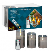 LED-Kerzen 50062 grau 