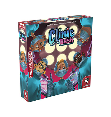 Pegasus Spiele Clinic Rush Brettspiel