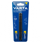 VARTA Aluminuim Light F10 Pro LED Taschenlampe schwarz, 150 Lumen