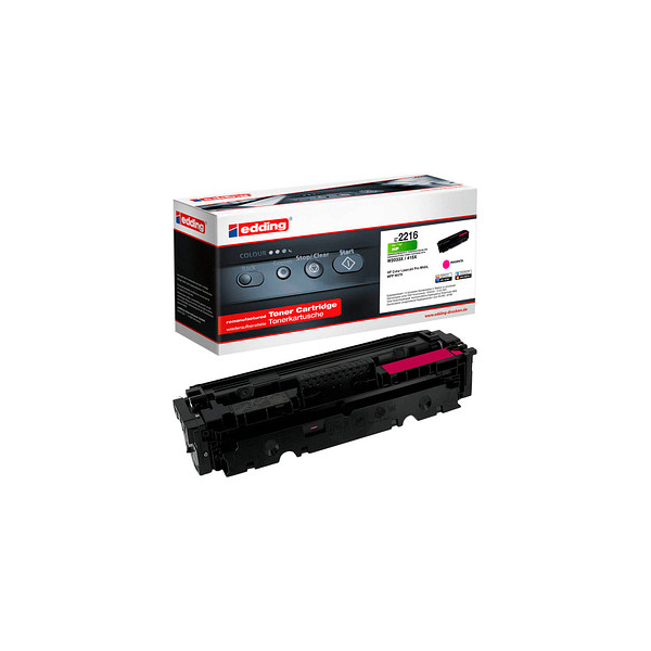 4057305054609 - Toner EDD-2216 18-2216 (kompatibel zu HP 415X EDD-2216) magenta ca 6000 Seiten 4057305054609 Edding