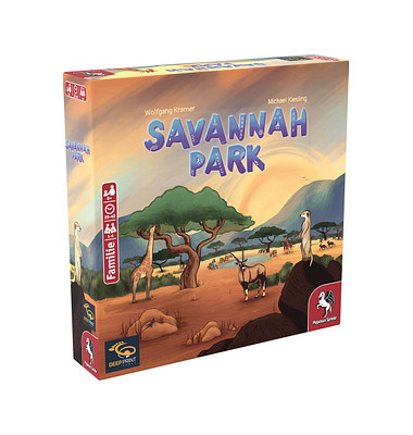 Pegasus Spiele Savannah Park Brettspiel