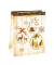 Geschenktasche 83019-SG Weihnachten Serie 9, Weihnachten, Baumwollkordel, 6 Motive sortiert, 18cm x 23cm