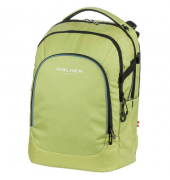 Schulranzen 42122-361 Campus EVO 2.0 Lime, gelb, mit Rei&szlig;verschluss