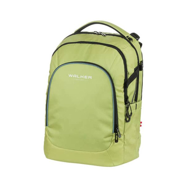 Walker Schulranzen 42122-361 Campus EVO 2.0 Lime, gelb, mit Reißverschluss 9002638227744 Walker