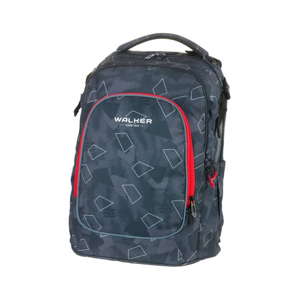 9002638227836 - Schulrucksack Wizzard grey polygon 9002638227836 WALKER CAMPUS EVO 20