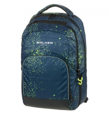 Schulrucksack 42128-373 WIZZARD, neon plash, mit Rei&szlig;verschluss