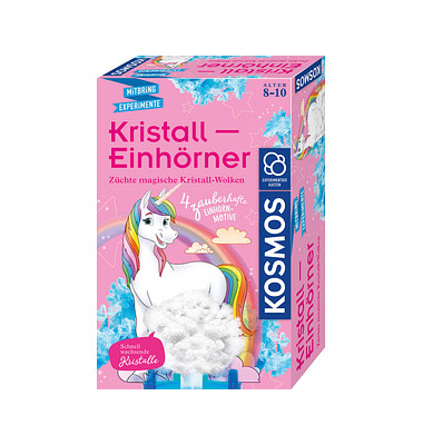 KOSMOS Experimentierkasten Kristall-Einhörner mehrfarbig