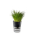 GEFU Übertopf Botanico Metall schwarz rund 14,2 x 18,5 cm