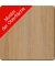 Schreibtisch Form 1, 75cm (H), 140x80cm (BxT), rechteckig, eiche / silber