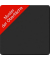 Schreibtisch Form 1, 75cm (H), 160x80cm (BxT), rechteckig, anthrazit / silber