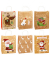 Geschenktasche 88316-SG Weihnachten Serie 1.6, Weihnachten, Papierkordel, 6 Motive sortiert, 3xRentier,2x Weihnachtsmann,1x Eisb