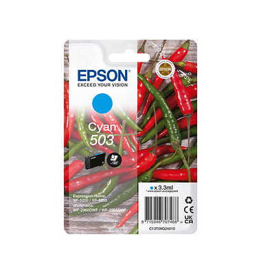 EPSON 503/T09Q24 cyan Tintenpatrone