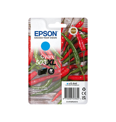 EPSON 503XL/T09R24 cyan Tintenpatrone