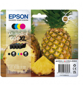Druckerpatrone 604XL/T10H64 C13T10H64010 (kompatibel zu Epson 604XL), schwarz/cyan/magenta/gelb, ca. 1x 500, 3x 350 Seiten