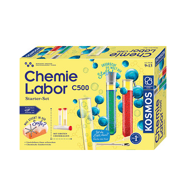 KOSMOS Experimentierkasten Chemielabor C500 mehrfarbig