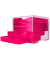 styro Schubladenbox styroswingbox NEONline  neon-pink DIN C4 mit 5 Schubladen