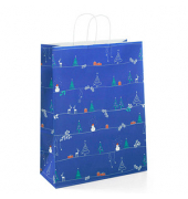 Geschenktasche 1FTTT020048 Toptwist, Weihnachten, Papierkordel, Weihnachten, 32cm x 42cm