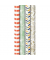 Geschenkpapier 33053 222231, Linien und Blätter , 70cm x 1,5m, bunt