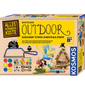 Experimentierkasten Outdoor Sägen und Gestalten mehrfarbig