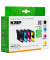 B65V schwarz, cyan, magenta, gelb Tintenpatronen ersetzen brother LC985VALBP