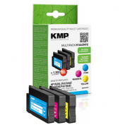 H166CMYX cyan, magenta, gelb Tintenpatronen ersetzen HP 953XL (F6U16AEF6U17AEF6U18AE)