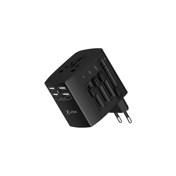 4260458924228 - Xlayer CHARGER Internationaler Reiseadapter Reisestecker universal für 220 Länder 4260458924228 - Xlayer CHARGER Internationaler Reiseadapter Reisestecker universal für 220 Länder
