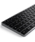 SATECHI SLIM W3 Tastatur kabelgebunden grau, silber
