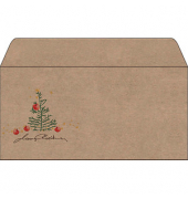 Weihnachtsumschläge Weihnachtsmotiv DU255, Din Lang, 100g