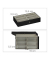 relaxdays Brillenbox schwarz 33,5 x 19,5 x 15,5 cm