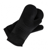 Ofenhandschuh, schwarz, Größe Einheitsgröße